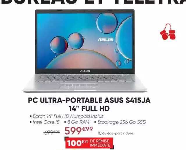 pc ultra-portable asus s4115ja 14" full hd