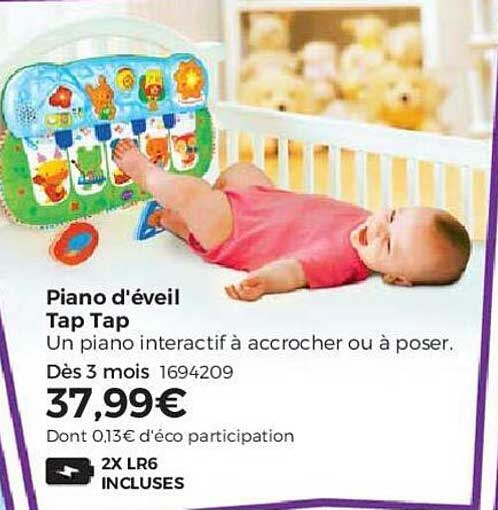 piano d'éveil tap tap
