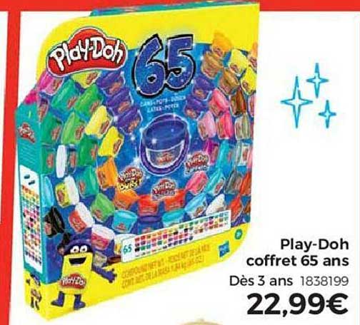play-doh coffret 65 ans