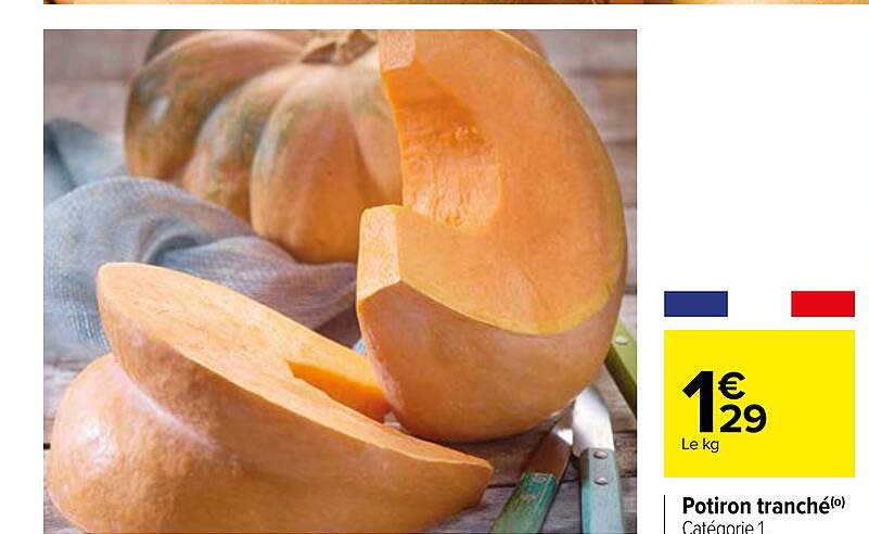 Potiron Tranché