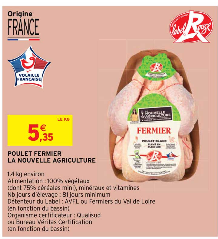 poulet fermier la nouvelle agriculture