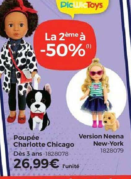 poupée charlotte chicago, version neena new-york