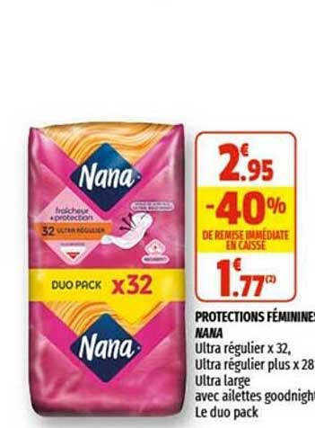 Protections Féminines Nana