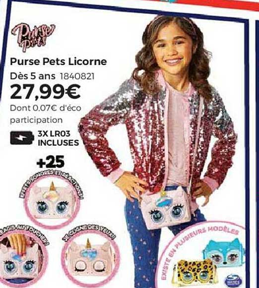 purse pets licorne