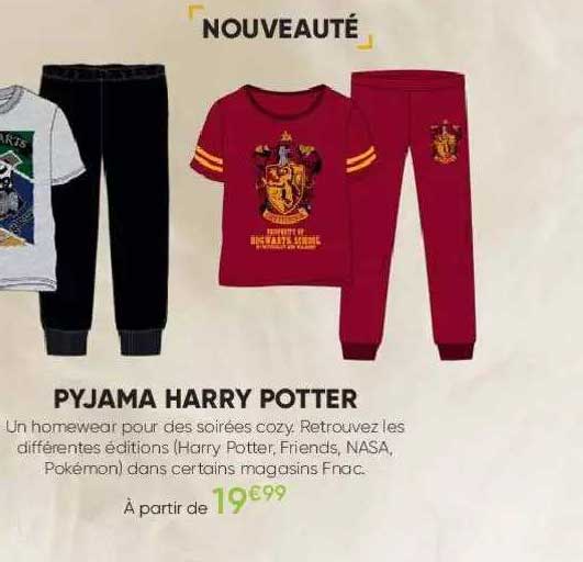 pyjama harry potter