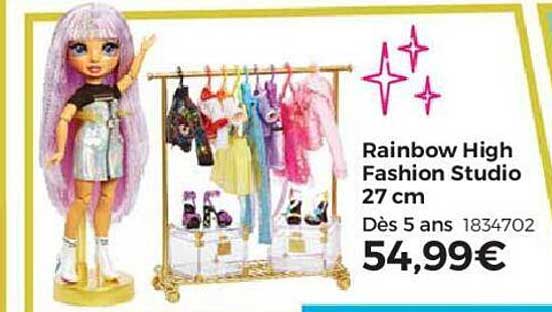 rainbow high fashion studio 27 cm