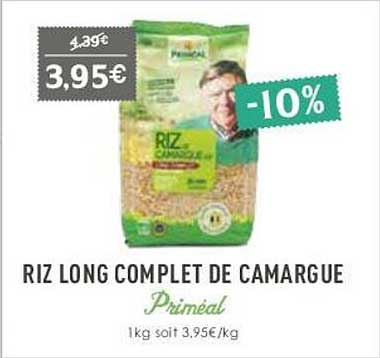 Riz Long Complet De Camargue Priméal
