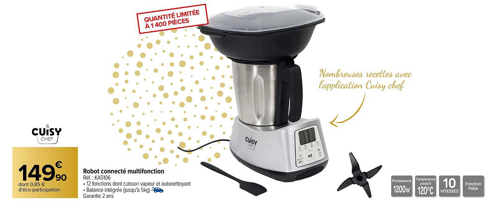 Robot Connecté Multifonction Cuisy