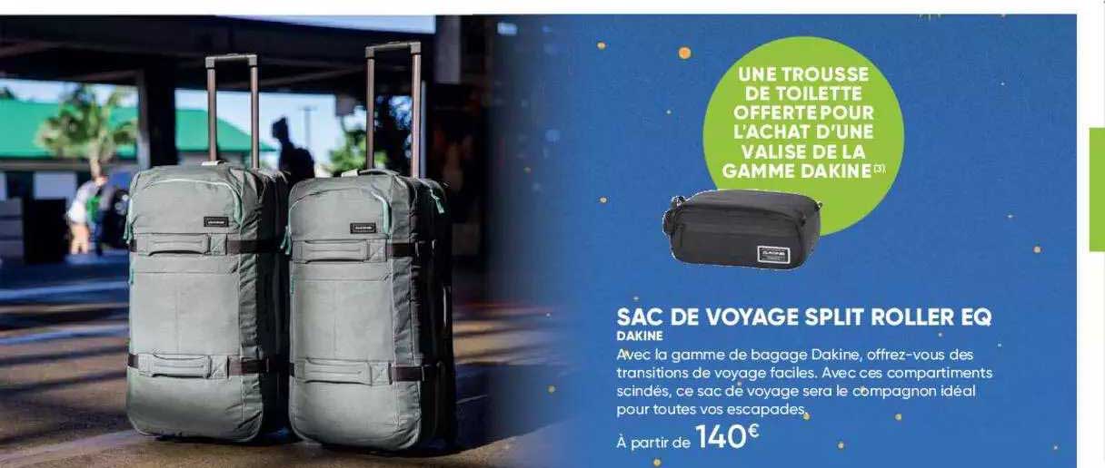 sac de voyage split roller eq dakine