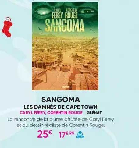 sangoma  - les damnés de cape town - caryl férey, corentin rouge