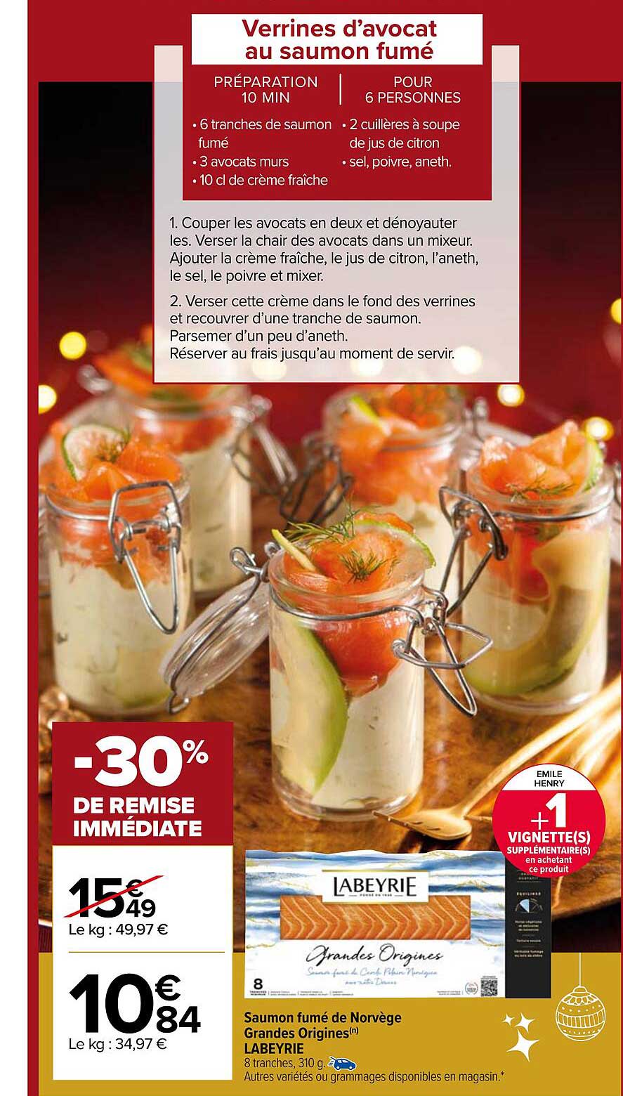 saumon fumé de norvège grandes origines labeyrie