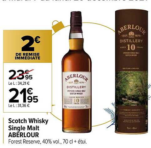 Scotch Whisky Single Malt Aberlour