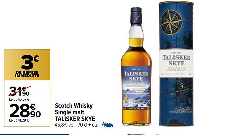 scotch whisky single malt talisker skye