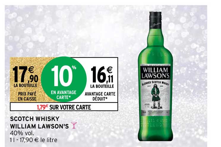 scotch whisky william lawson's