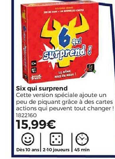 six qui surprend