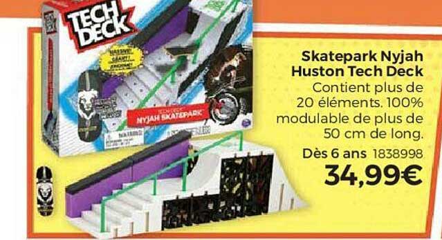 skatepark nyjah huston tech deck