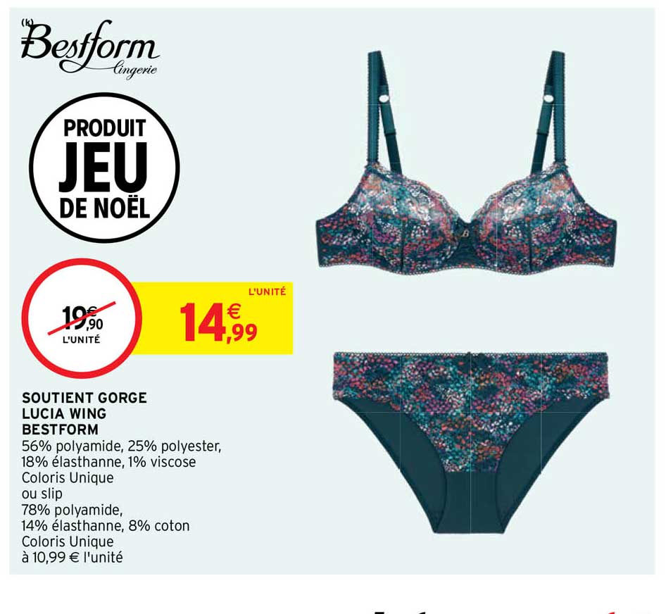 soutient gorge lucia wing bestform