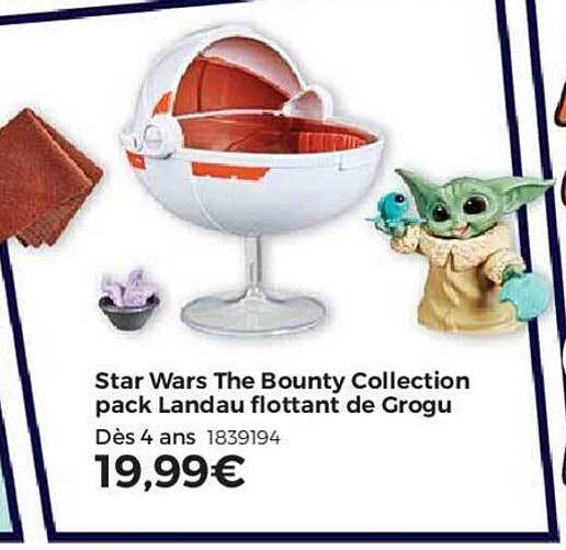 Star Wars The Bountry Collection Pack Landau Flottant De Grogu