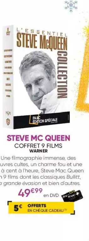 steve mc queen - coffret 9 films