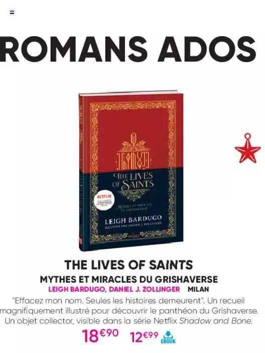 the lives of saint - mythes et miracles du grishaverse