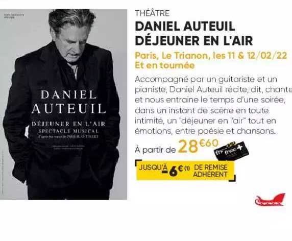 théâtre daniel auteuil déjeuner en l'air