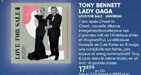 tony bennette - lady gaga - love for sale