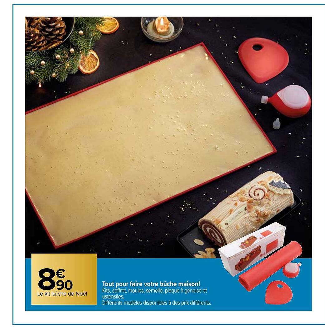 tout pour faire votre bûche maison!