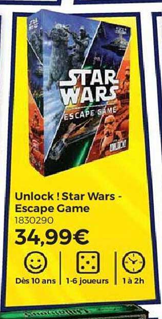 unlock ! star wars  escape game