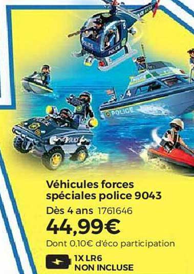 véhicules forces spéciales police 9043