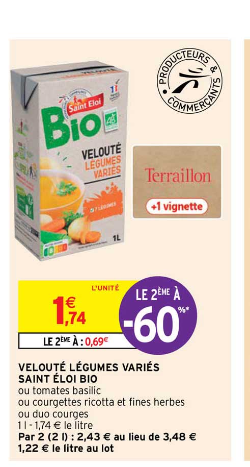 velouté légumes variés saint éloi bio