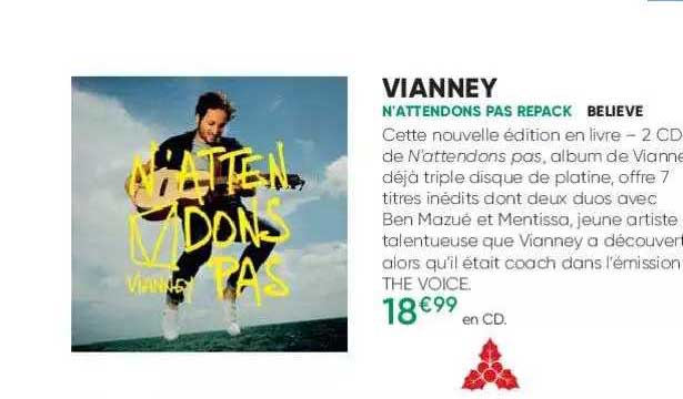 vianney - n'attendons pas repack