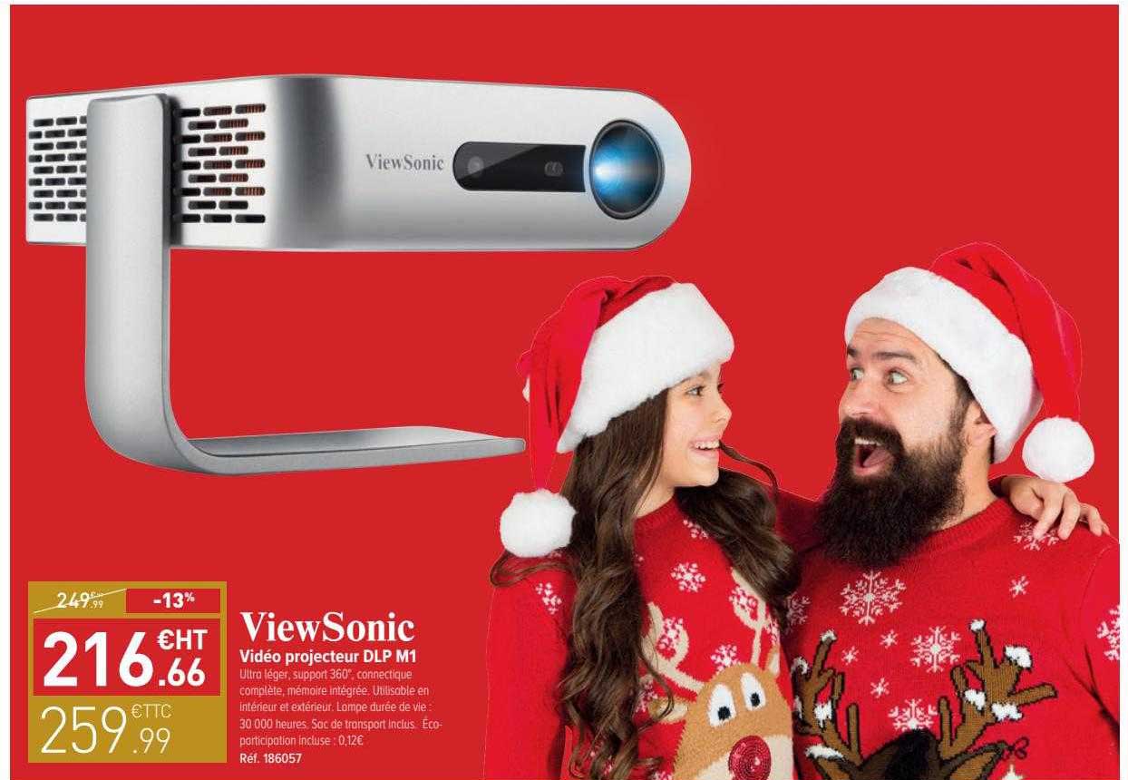 vidéo projecteur dlp m1 viewSonic