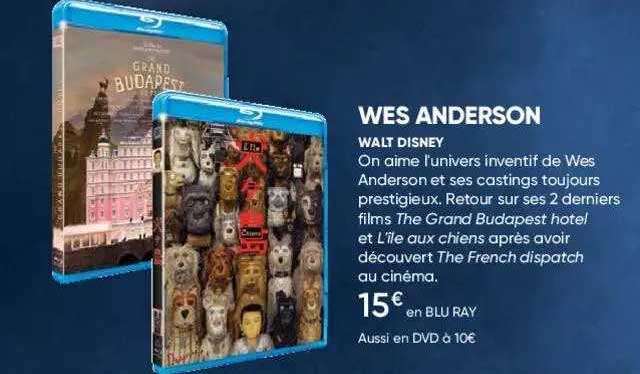 wes anderson - walt disney