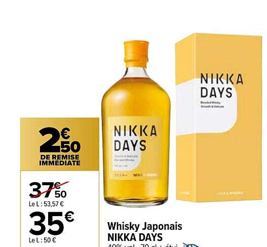 whisky japonais nikka days
