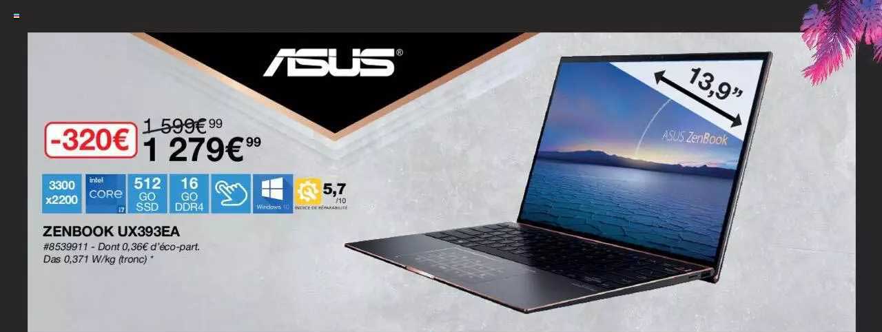 zenbook ux393ea asus