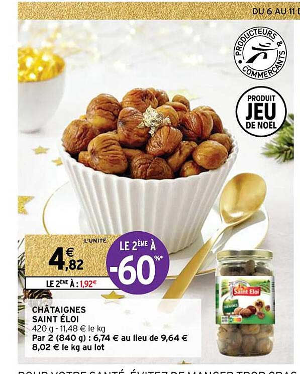 châtaignes saint éloi