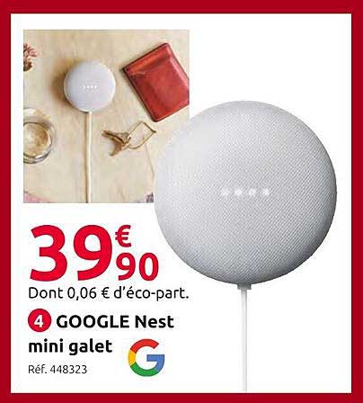google nest mini galet