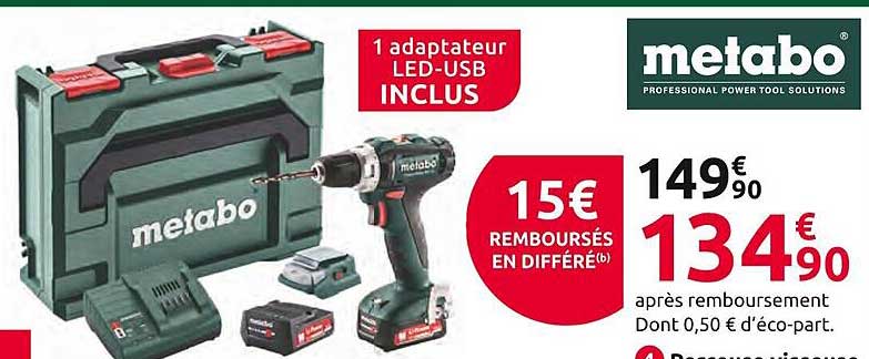 Metabo Perceuse Visseuse
