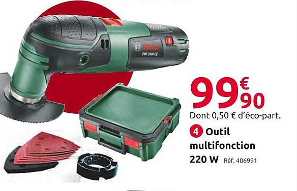 outil multifonction 220w bosch