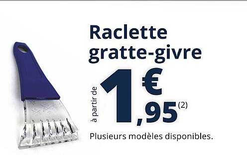 raclette gratte-givre