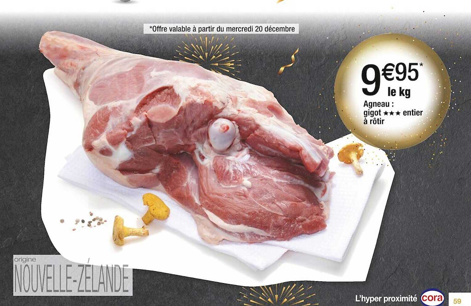 Agneau : Gigot***entier à Rôtir