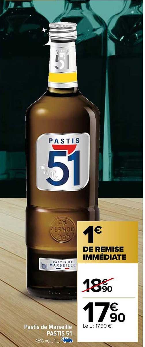 Pastis De Marseille Pastis 51