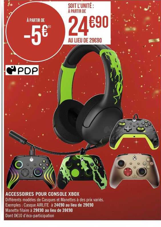 accessoires pour console xbox