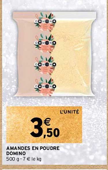 Amandes En Poudre Domino