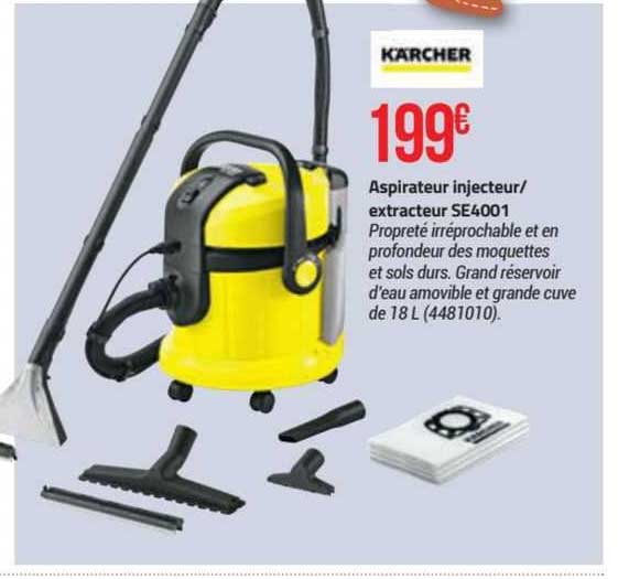 aspirateur injecteur extracteur se4001 kärcher