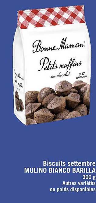 biscuits settembre mulino bianco barilla