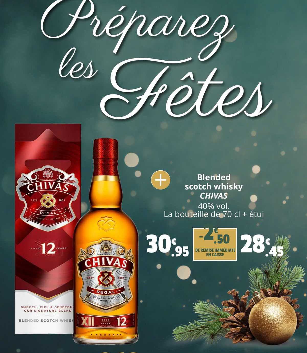 Blended Scotch Whisky Chivas