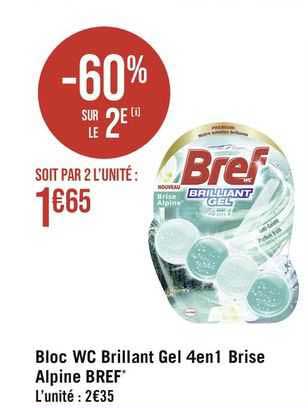 bloc wc brillant gel 4 en 1 brise alpine bref