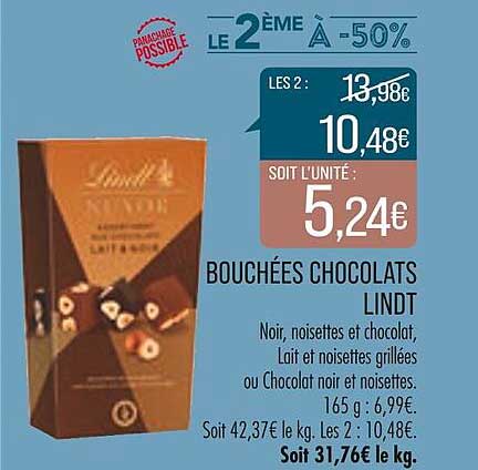 Bouchées Chocolats Lindt
