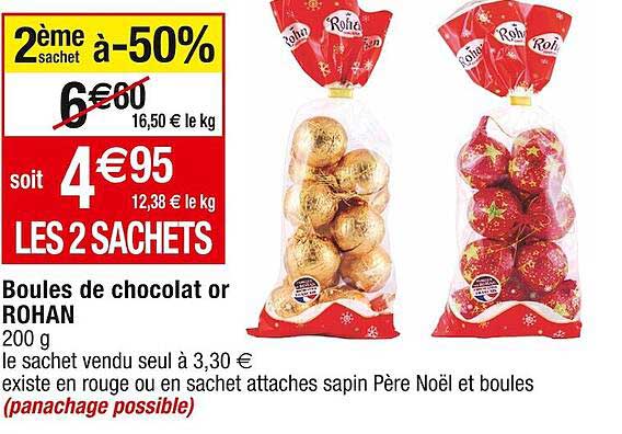 boules de chocolat or rohan